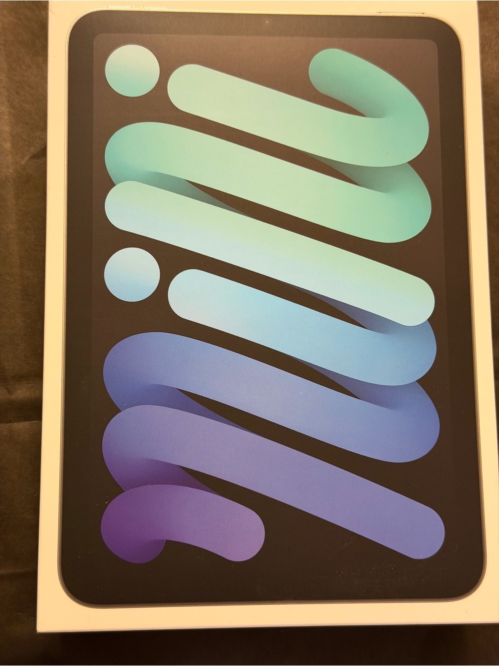 Apple iPad mini - Blue to Teal Gradient